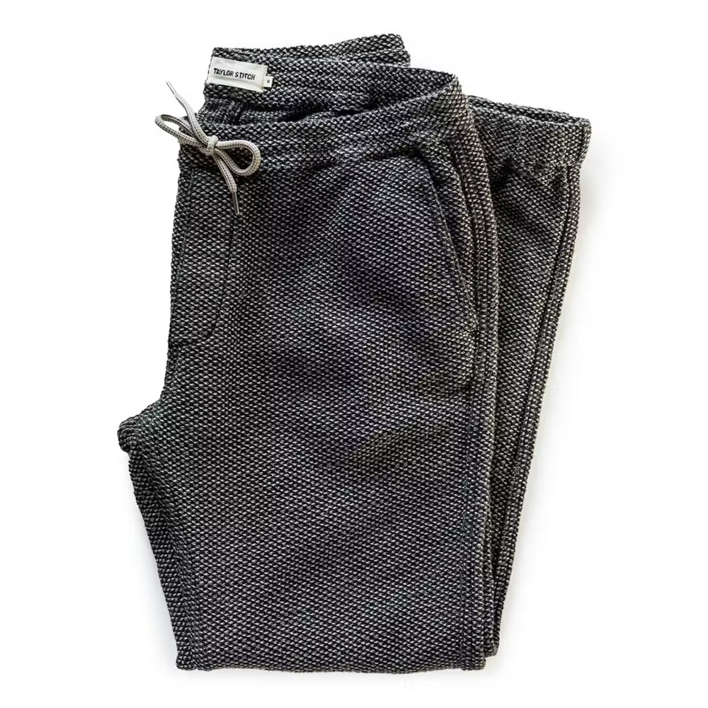 Taylor Stitch Sashiko Men’s Charcoal Joggers